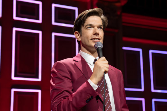 Comedian John Mulaney focuses on his lifelong flaws and shady behaviour in this stand-up special.