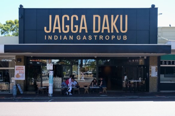 Jagga Daku Leederville has it all: shiny surfaces, indoor motorbikes and Bollywood on repeat.