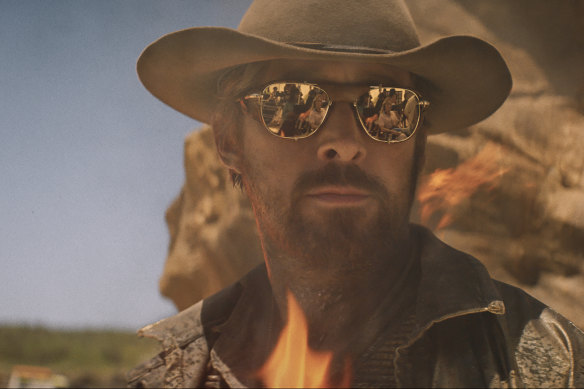 Ryan Gosling as stuntman Colt Seavers.