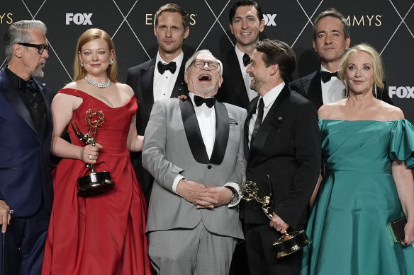 For the cast of Succession, the Emmys were a last chance to enjoy each other’s company.