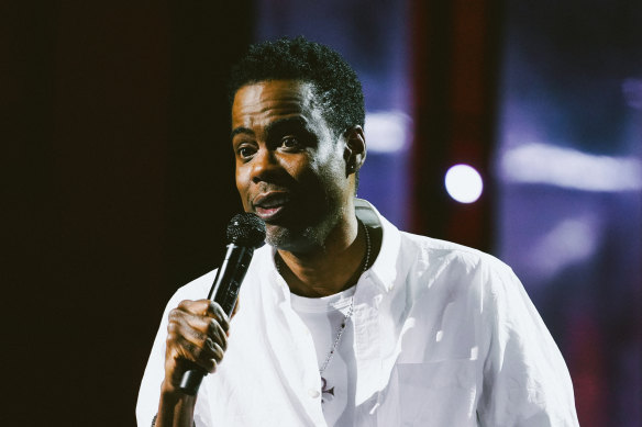 Chris Rock reflects on being slapped by Will Smith in his standup special Selective Outrage.