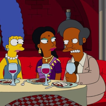 Apu in The Simpsons 