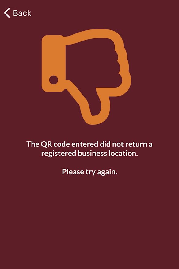 Thumbs down as Check in Queensland app fails