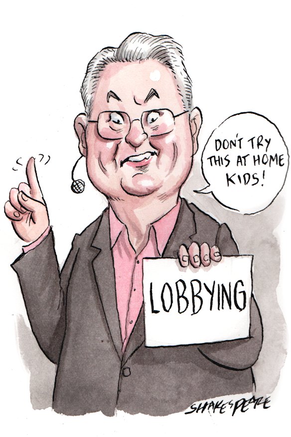 The Ethics Centre's Simon Longstaff. Illustration: John Shakespeare