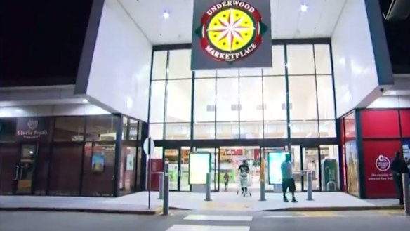 Police set up a major investigation at Logan police station after the 'vicious attack' at Underwood Marketplace.