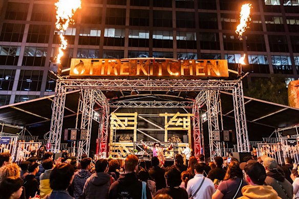 Top chefs will lead cooking demonstrations at Fire Kitchen. 