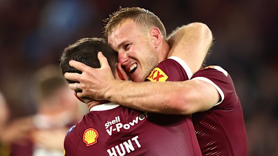 Windfall: Daly Cherry-Evans and Ben Hunt.