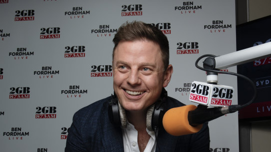 2GB breakfast host Ben Fordham.