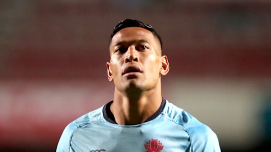 Eye of the storm: Rugby Australia has sacked Israel Folau following more controversial comments on social media.