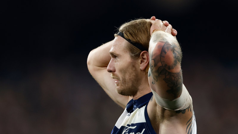 AFL finals 2024 qualifying final LIVE updates: Tom Stewart to miss Cats’ clash with Port