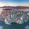 A panoramic drone view of Vancouver downtown. credit: istock
one time use for Traveller only
For David Whitley's third cities traveller 10