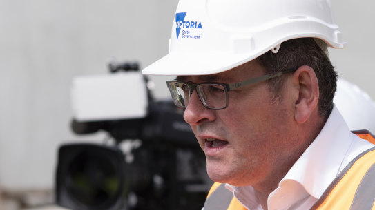 Daniel Andrews on Wednesday releasing what he says is the most significant planning overhaul in the state’s history.