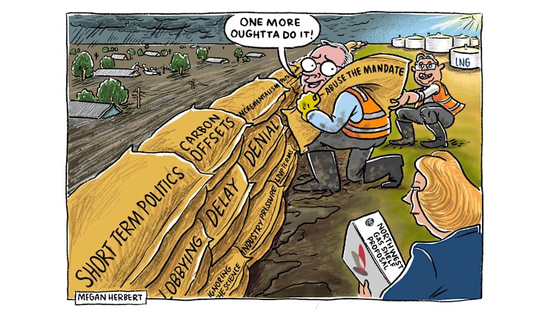 Politicians dawdle while climate change tightens its grip