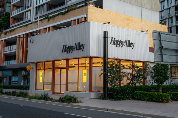 The new Happy Alley is set to open in the coming weeks. 