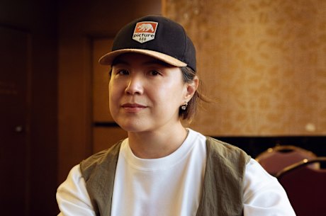 Cao Fei, pictured in the Marigold Restaurant in Sydney’s Chinatown.