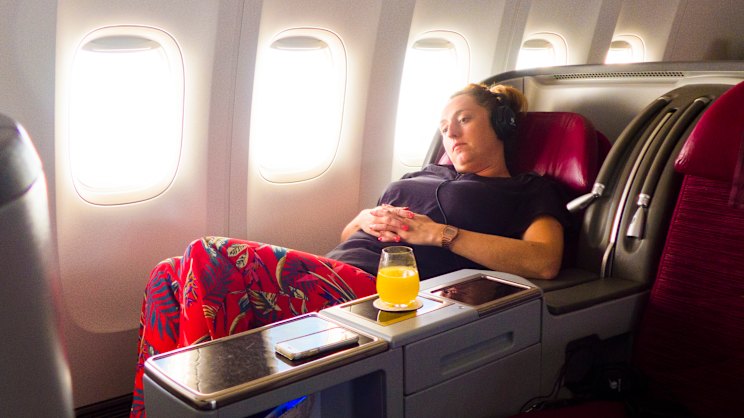 smh.com.au - Chris Moss - Move over, suits: A new type of traveller is taking over business class