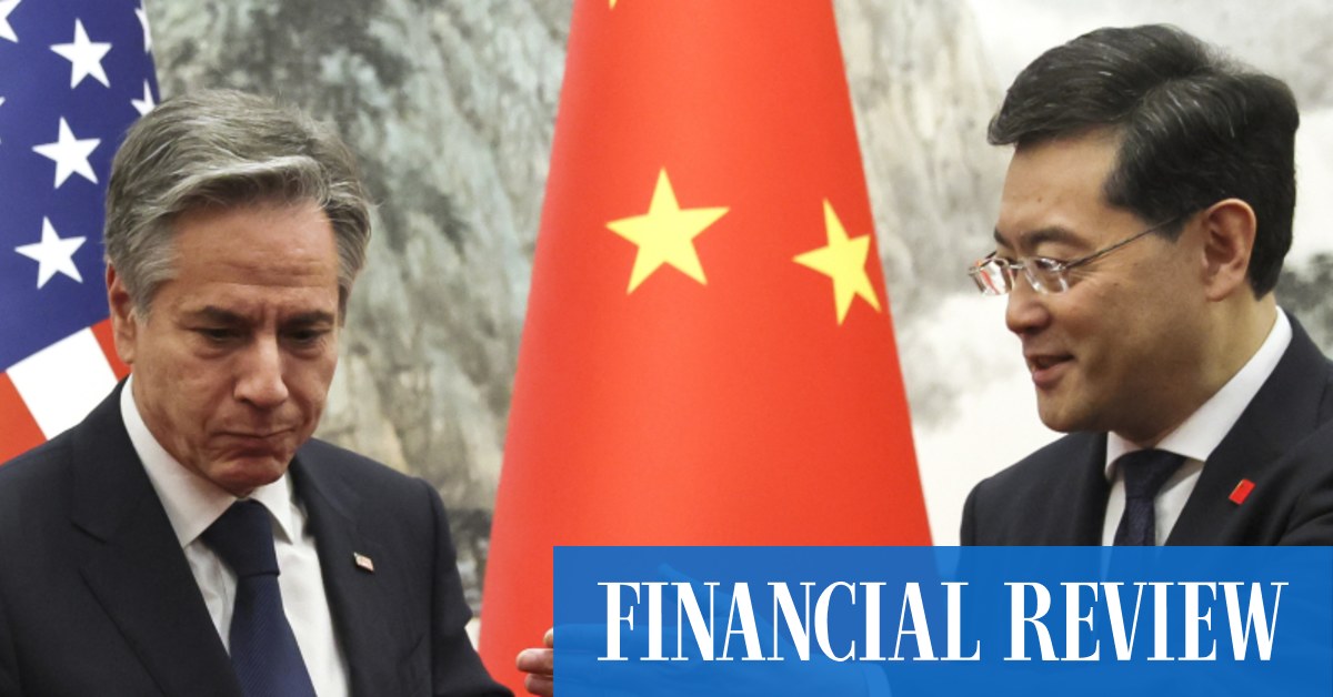 중국과 미국이 대화를 시작하면서 Anthony Blinken과 Xi Jinping이 만납니다.