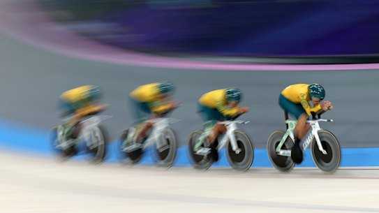 Records have been falling at the velodrome in Paris.