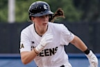 Caitlin Eynon in action in the first round of the WPBL.