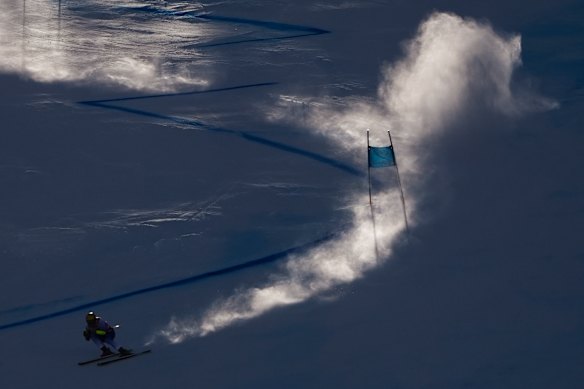 Mattia Casse, of Italy, competes during a men’s World Cup super-G ski race, in Beaver Creek, USA.