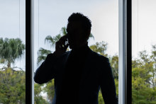 Gabriel Jakob in his office in Sydney. 