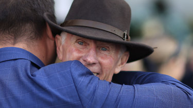 Danny Williams can’t quite believe it after Shelby Sixtysix gave him his first group 1 win.