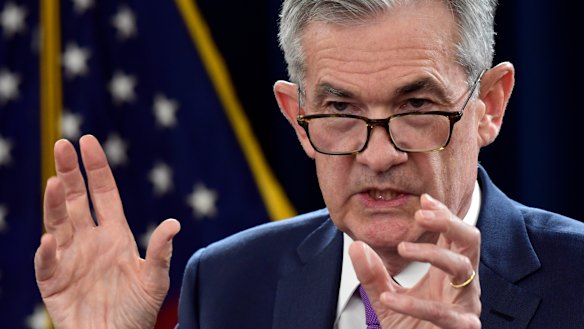 Federal Reserve chair Jerome Powell, whose term ends early next year.