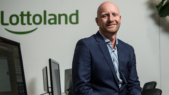 Lottoland CEO Luke Brill.