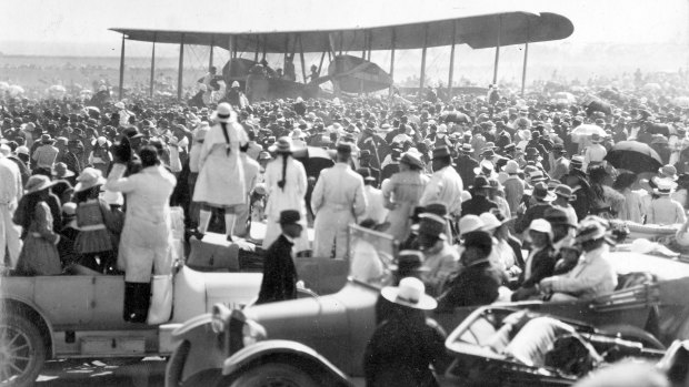 The Smith brothers arriving at Northfield, South Australia.