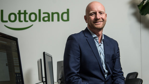 Lottoland CEO Luke Brill.