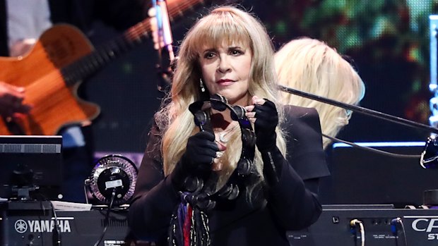 Stevie Nicks becomes the first woman to be inducted twice.