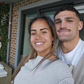 Mary Fowler and Nathan Cleary will get the chance to catch up in England.
