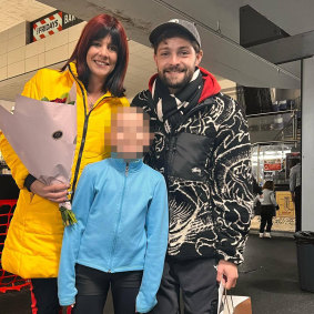 Brendan Kerry (right) and his mother Monica MacDonald (left) both hold prominent roles in Australian figure skating. 