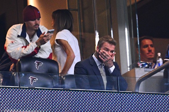 The former England captain is winning despite his nation’s crushing defeat – not that it looks that way here. 