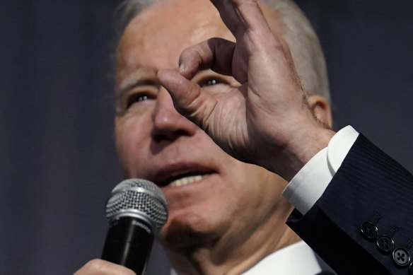 All OK? Not quite: US President Joe Biden will deliver his State of the Union address on Wednesday (AEDT).