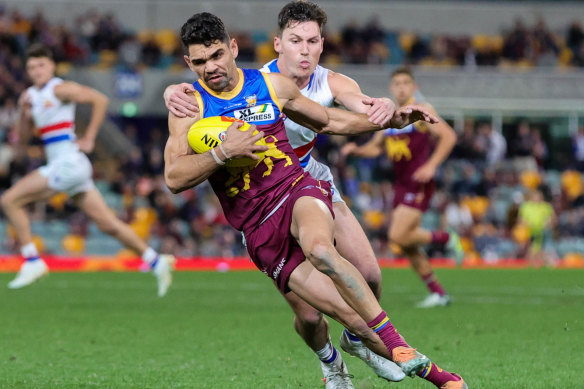 Charlie Cameron kicked four goals tonight.