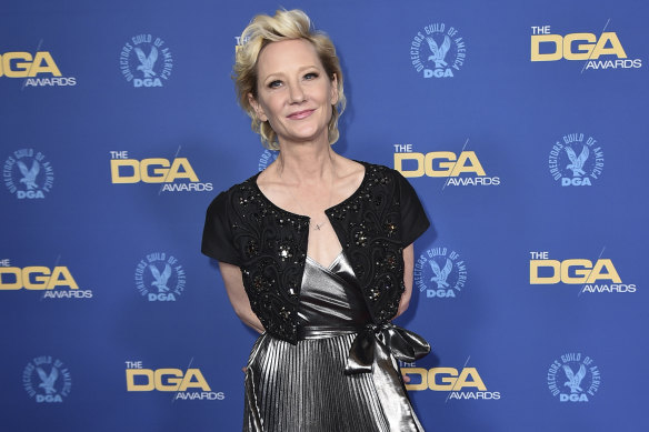 Anne Heche at the Directors Guild of America Awards in March this year.