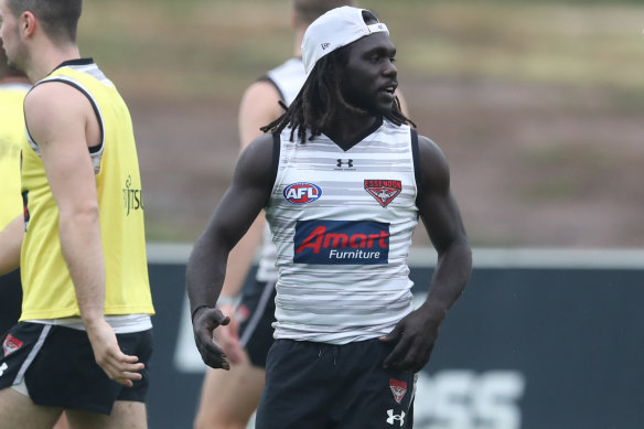 Anthony McDonald-Tipungwuti has a minor calf strain which the club hopes will not hold him back for long.