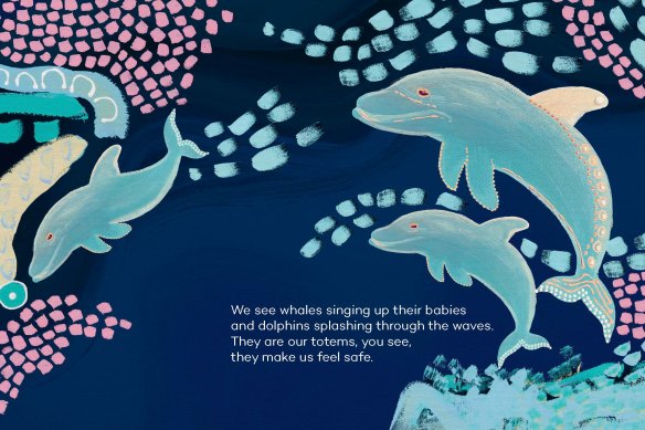 Melissa Greenwood celebrates the wonders of the ocean in Giinagay Gaagal.