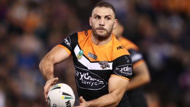 Outside the eight: Robbie Farah's Wests Tigers finished ninth last season and missed the finals by a point in 2016.
