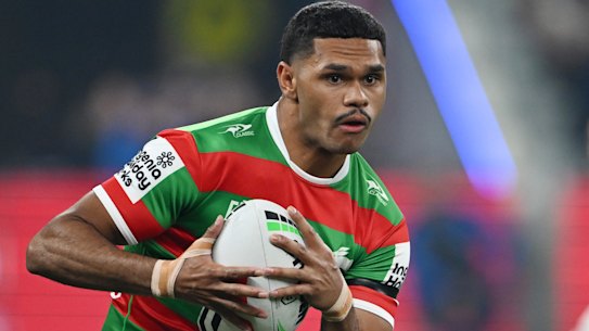 South Sydney’s Tyrone Munro.