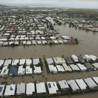 North Queensland has been hit by a one-in-500-year flood disaster.