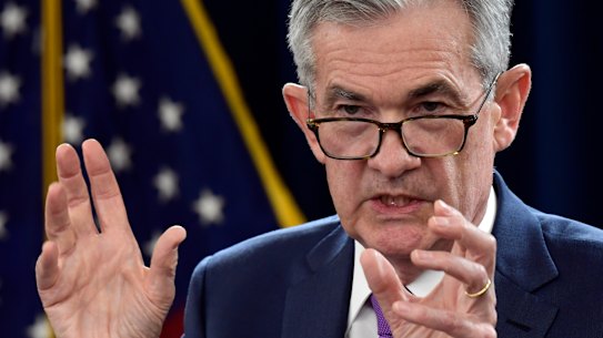 Federal Reserve chair Jerome Powell, whose term ends in December.
