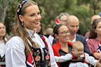 In May, Ingrid Alexandra made her first public appearance in Australia celebrating Norway's National Day in Sydney.