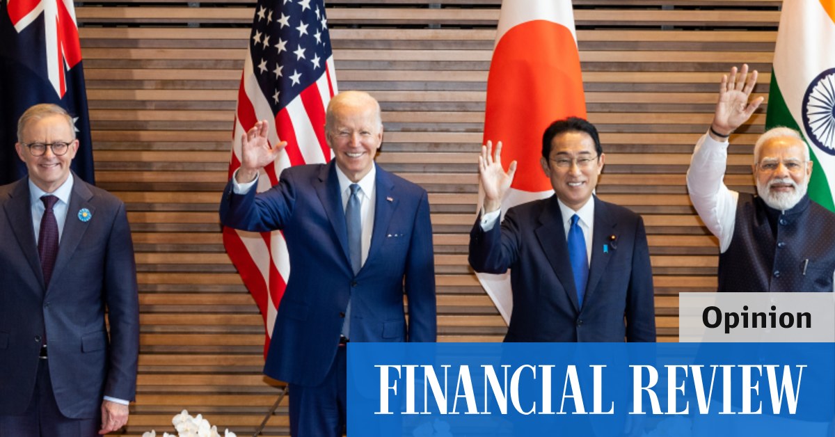 Canberra Quad, Biden için sadece bir kefaret şansı değil