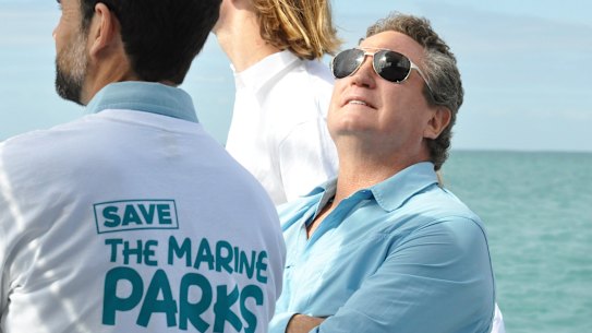 Andrew 'Twiggy' Forrest's passion lies in ocean conservation. 