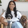 Shifra Bendet, with dogs Bruno, Ollie and Piper, says freezing her eggs around eight years ago took the pressure off making choices around her fertility.