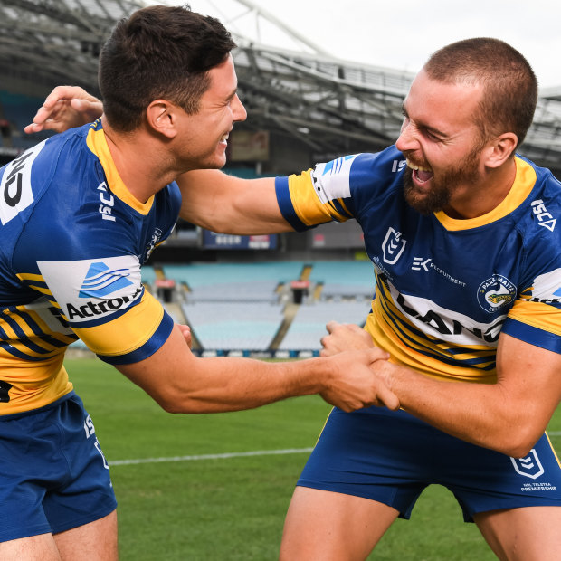 The Parramatta Eels have built the club around Mitchell Moses and captain Clint Gutherson.