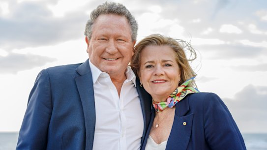 The Forrests stressed that their decision to separate would have no impact on the mining business or their charitable foundation.