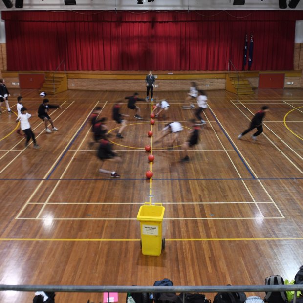 Cherrybrook High School's gym.